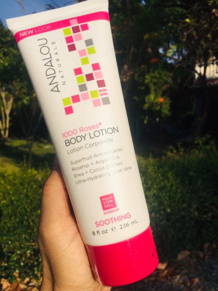 Andalou Naturals, 1000 Roses, Body Lotion, Soothing, 8 Fl Oz (236 Ml)
