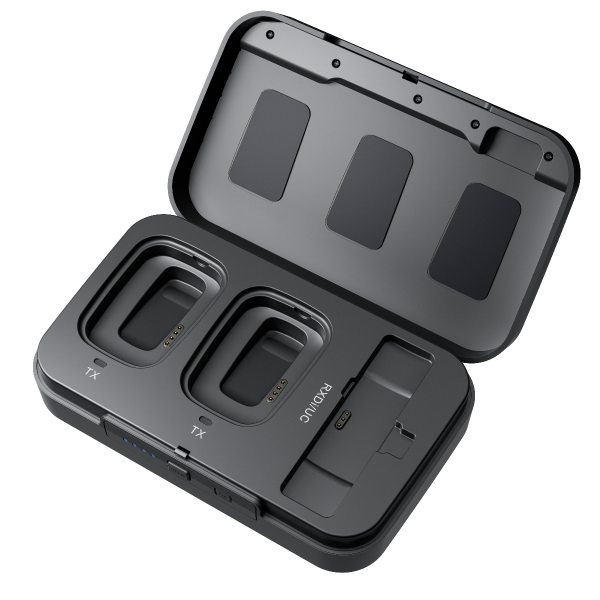 Saramonic Blink500 Pro B4 ไมโครโฟนไร้สาย คลื่น2.4GHz สำหรับอุปกรณ์ที่รองรับ Lightning (1ตัวรับ2ส่ง)