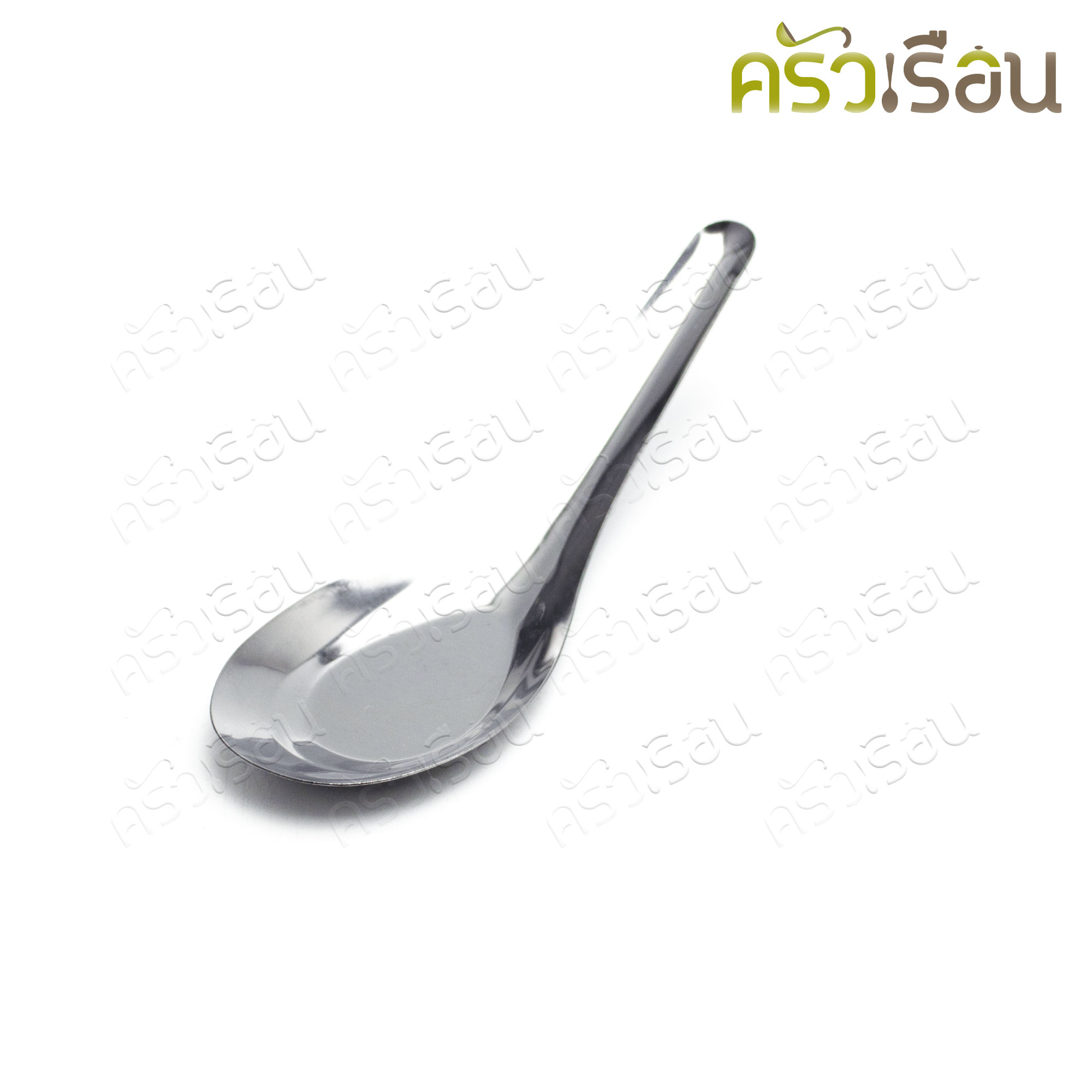 Rocket ช้อนจีน สเตนเลส แพค 12 คัน 4.5x13 ซม. 0.45 มม. ตราจรวด [แพ็คถุง] 100200001