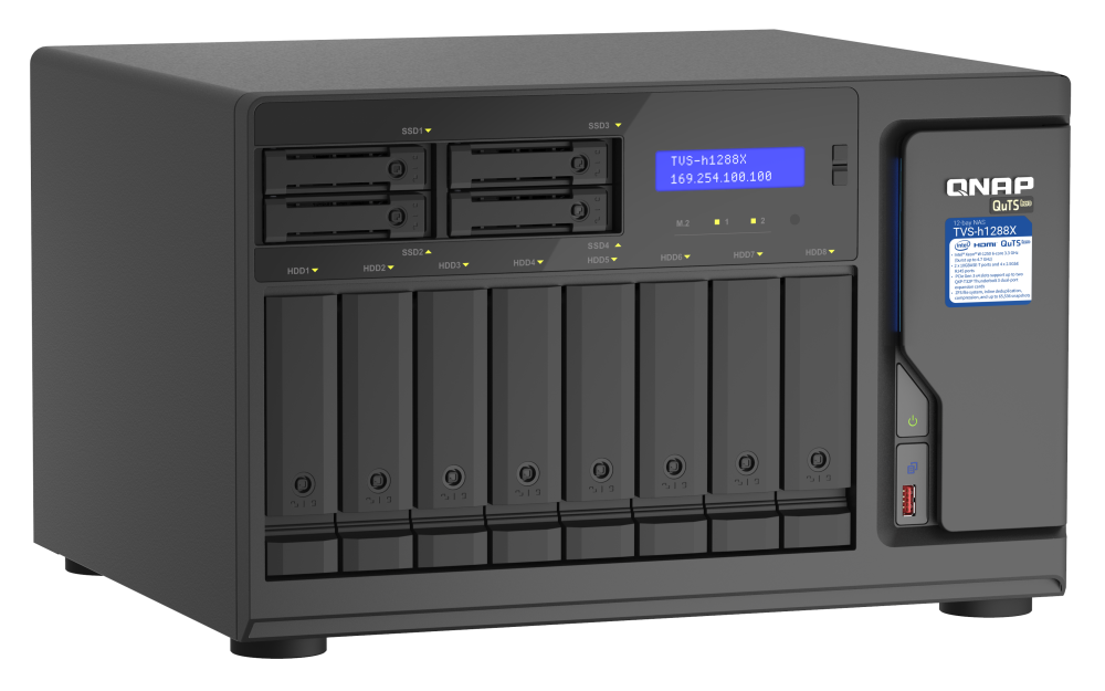 Storage Nas QNAP TVS-h1288X-W1250-16G