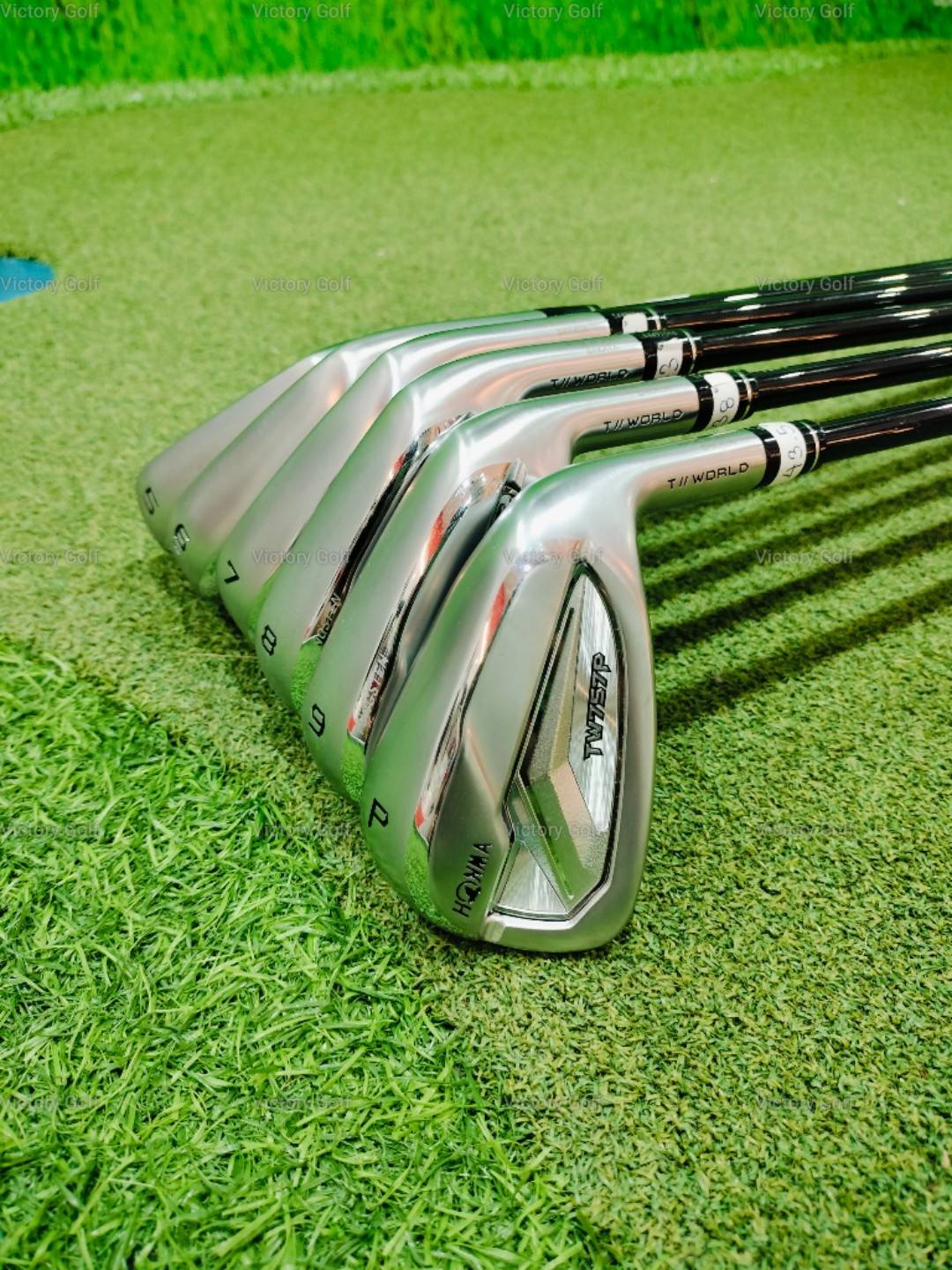 Iron Set Honma Tour world TW757P 5-9, Pw ( VIZARD/ S/TQ: 3.72 ) 50g. ปี2022
