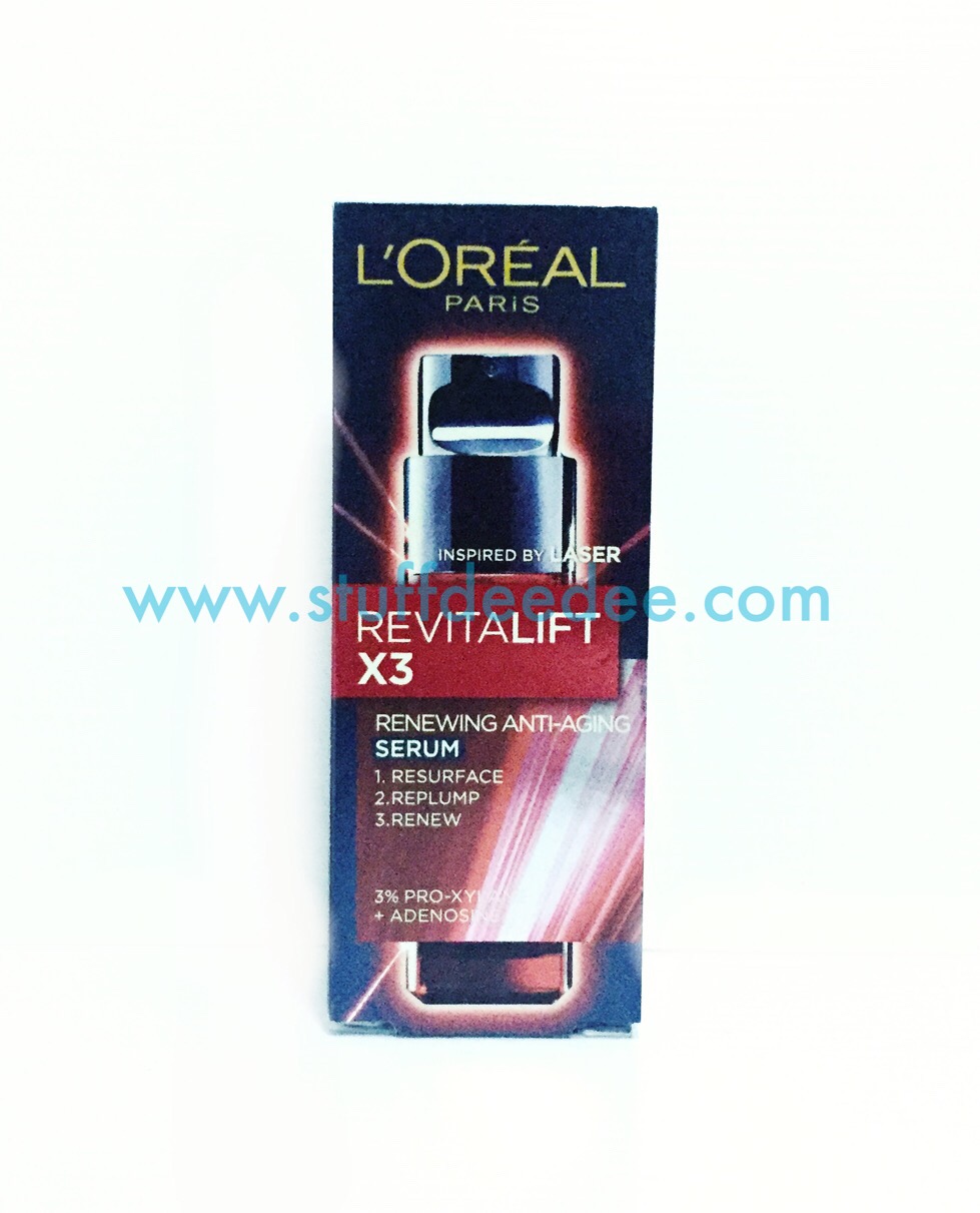 L' oreal เซรั่มลอรีอัล Revitalift x3 Renewing Anti-Aging 30 มล. ผลัดเซลล์ผิว ฟื้นฟูผิว สร้างผิวใหม่