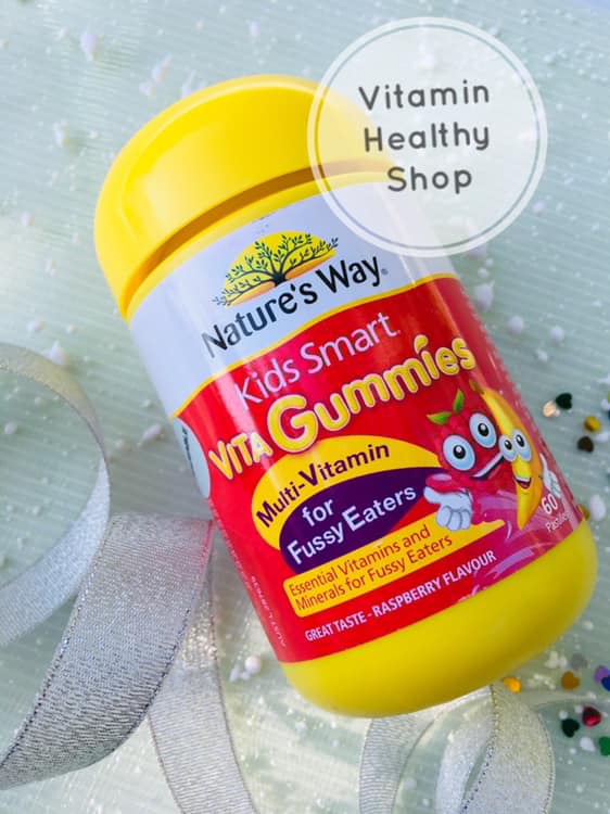 Nature's way Kids Smart Vita Gummies Multivitamin for Fussy Eaters 60 เม็ด