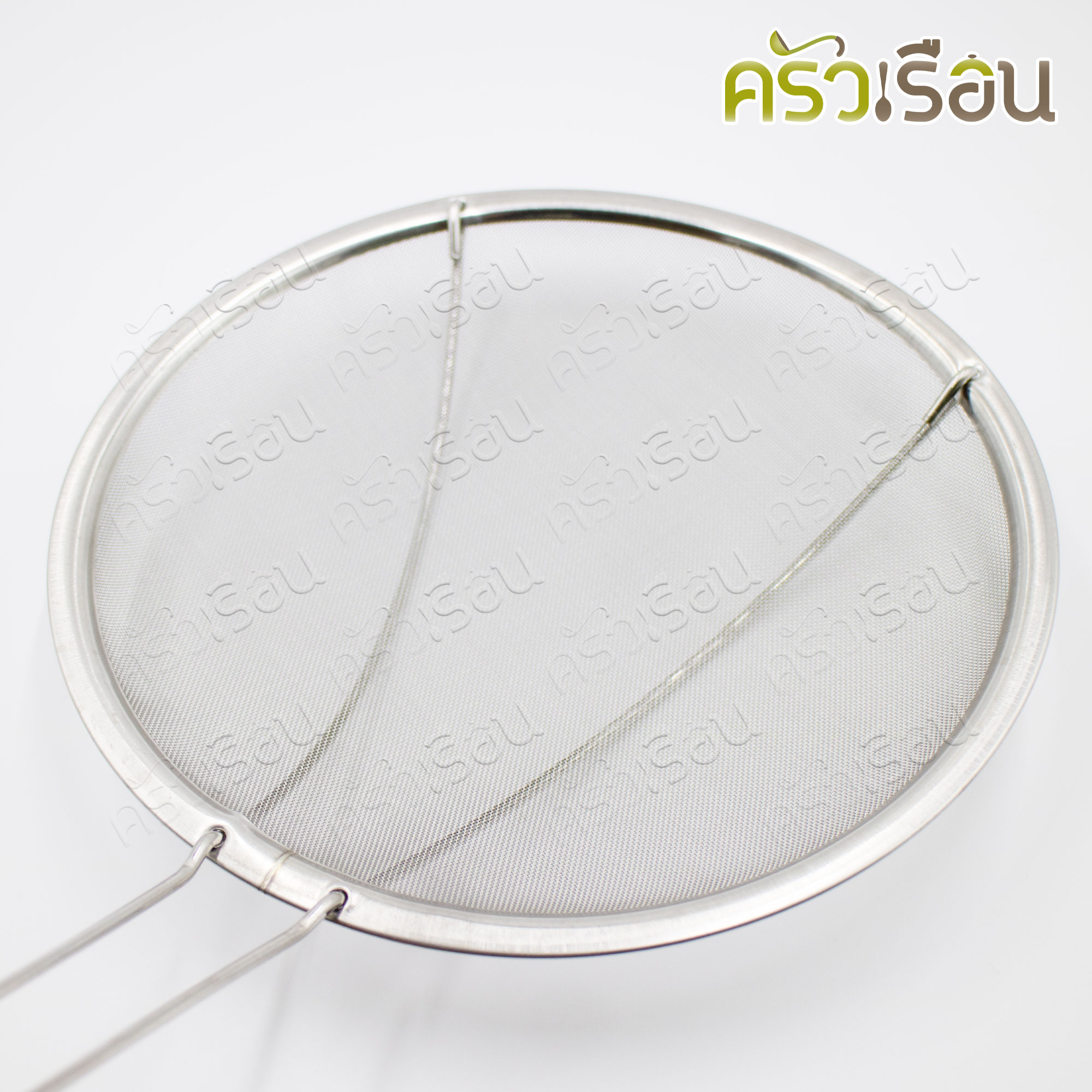 FOFO กระชอน ด้ามเงิน 20 ซม. ตราโฟโฟ SJ720 ตะแกรงมุ้งลวด ตะแกรง ตักของทอด ด้ามสเตนเลส