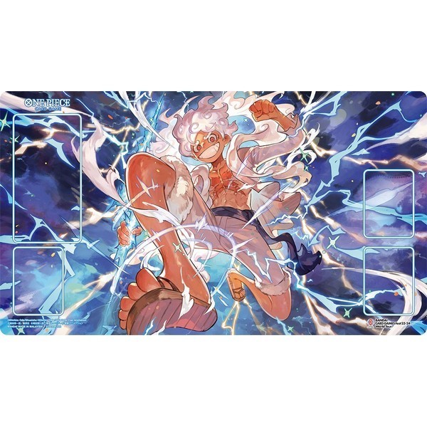 Bandai One Piece Card Game Official Playmat Bandai Card Game Fest 23-24 Edition (Luffy Gear 5) 4570118213532 (การ์ด)