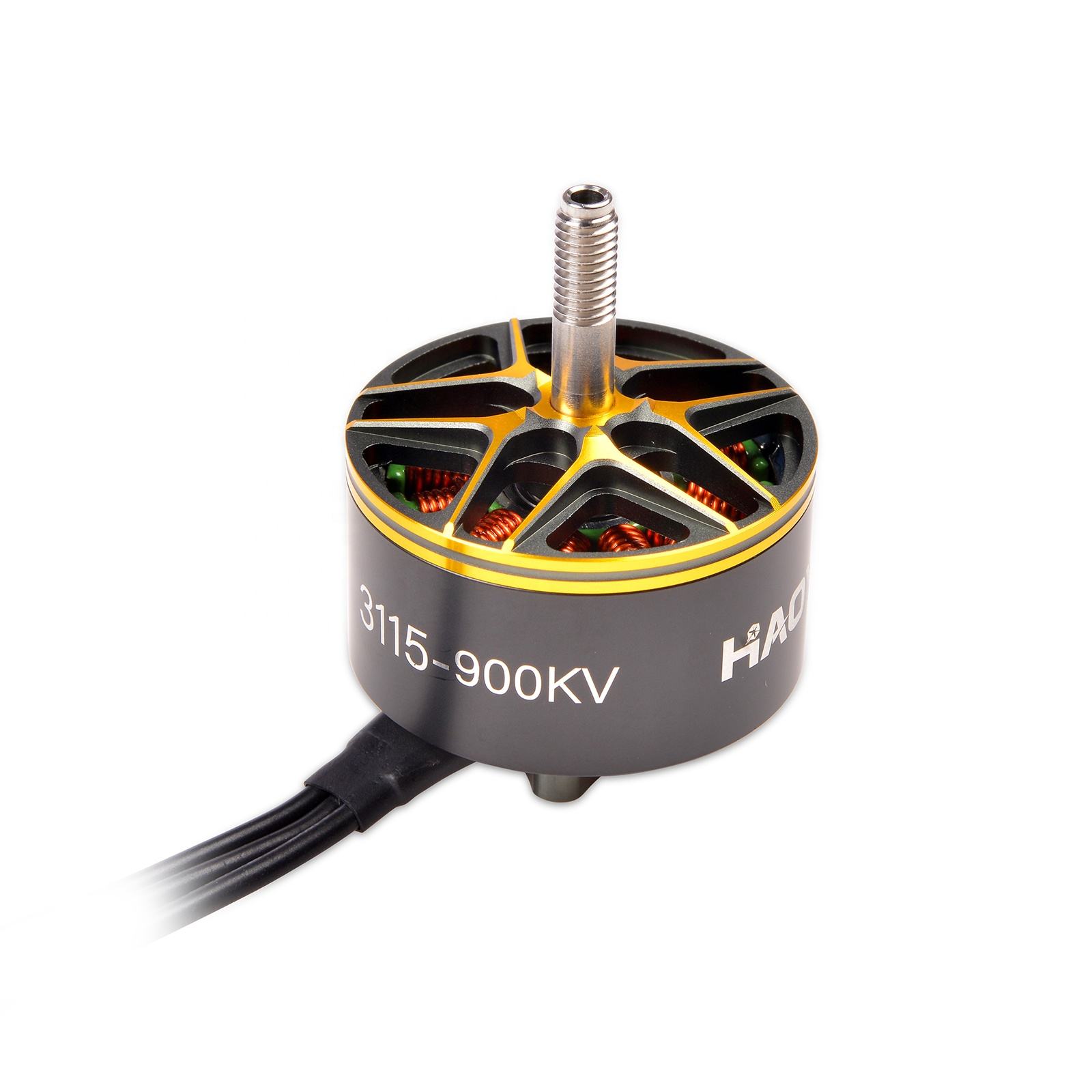 4ลูก HAOYERC 3115 900kv 3-6s Brushless Motor Fpv NMB Bearings for Long Range Racing Drone มอเตอร์ อุปกรณ์โดรน Drone