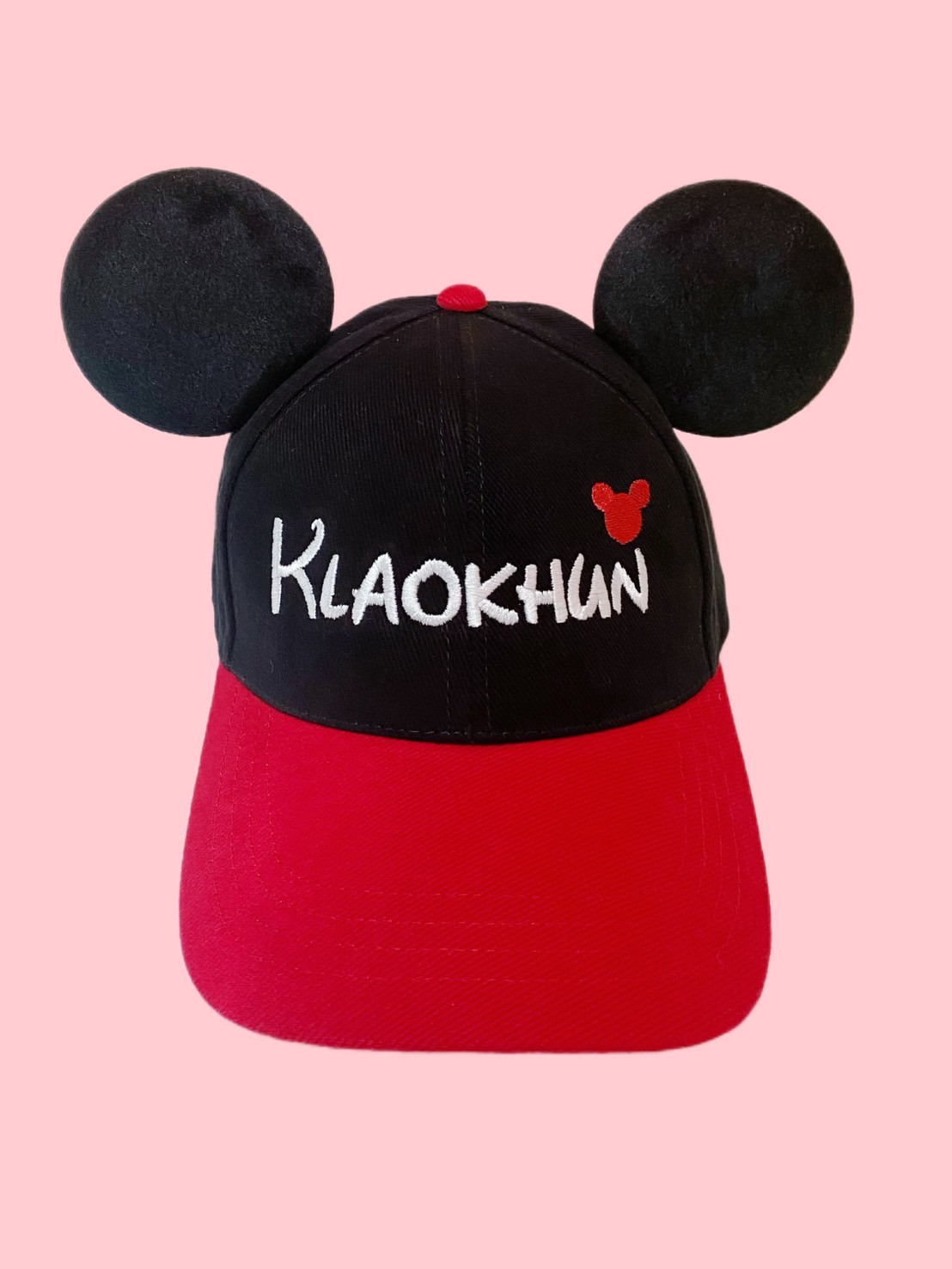 หมวกแก๊ปมิกกี้เมาส์ปักชื่อ หมวกMickeymouse