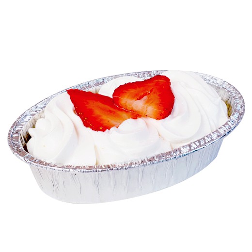 SS 6003 ถาดฟอยล์วงรี สีเงิน + ฝา 10 ชุด ความจุ 90 ml. ขนาด 65 x 102 x 28 มม. S&S