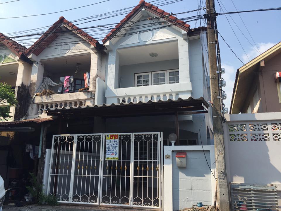 ขายทาวน์เฮ้าส์ 2 ชั้น ม.สหกรณ์3 ปากเกร็ด นนทบุรี ขนาด 17 ตรว. 2 รหัส T1