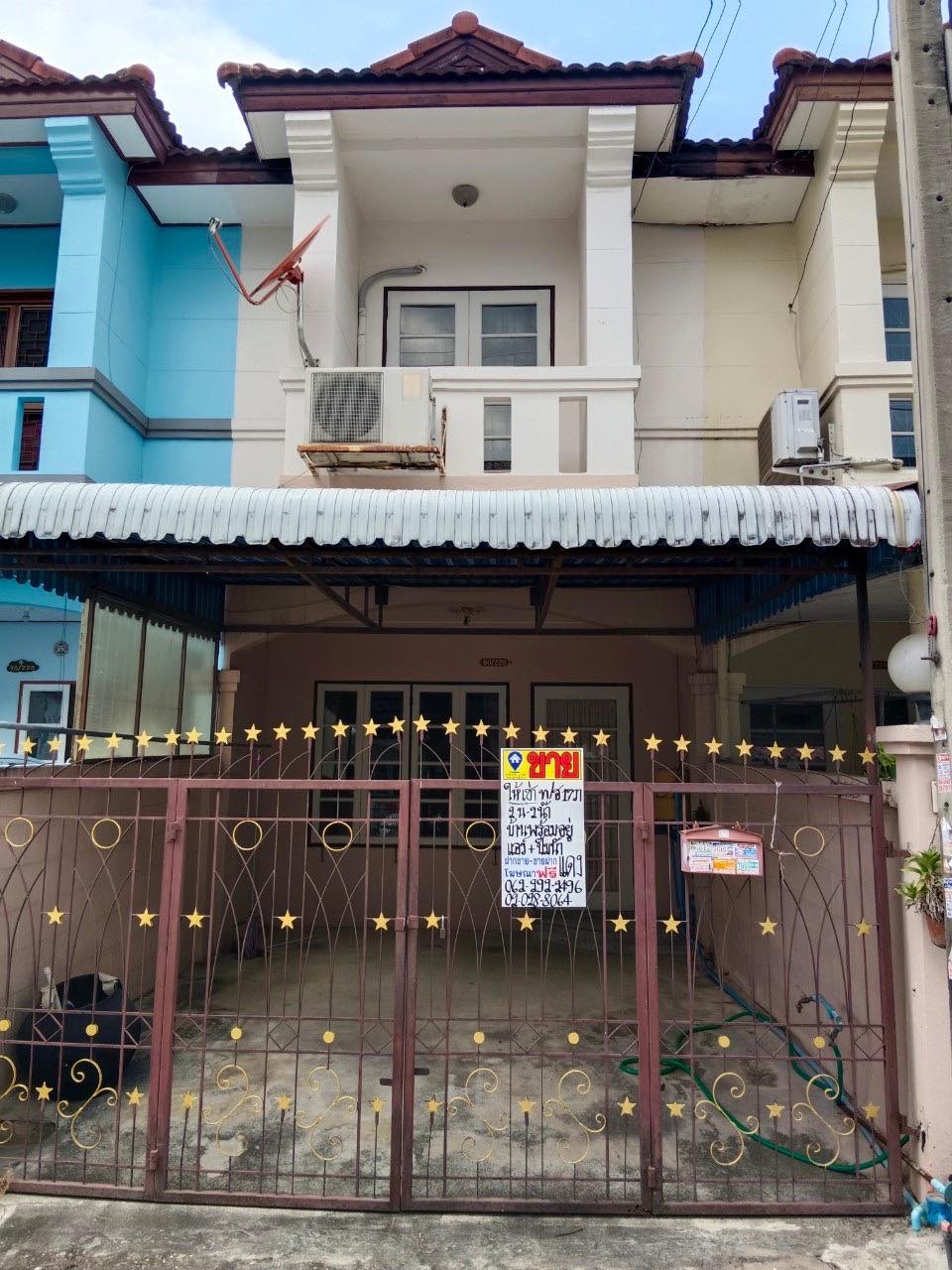 ให้เช่าทาวน์เฮ้าส์ 2 ชั้น หมู่บ้านพุทธชาต (บางบัวทอง) (รหัสทรัพย์ 202302) ซอย 3 เลขที่ 90/229 ต.บางรักใหญ่ อ.บางบัวทอง จ.นนทบุรี
