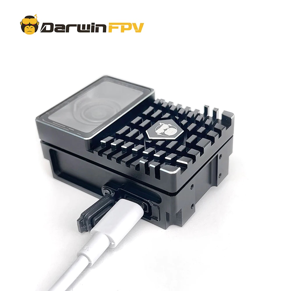DarwinFPV DJI O3 + O4 Air Unit CNC Aluminum Alloy Waterproof Case อุปกรณ์โดรน Drone