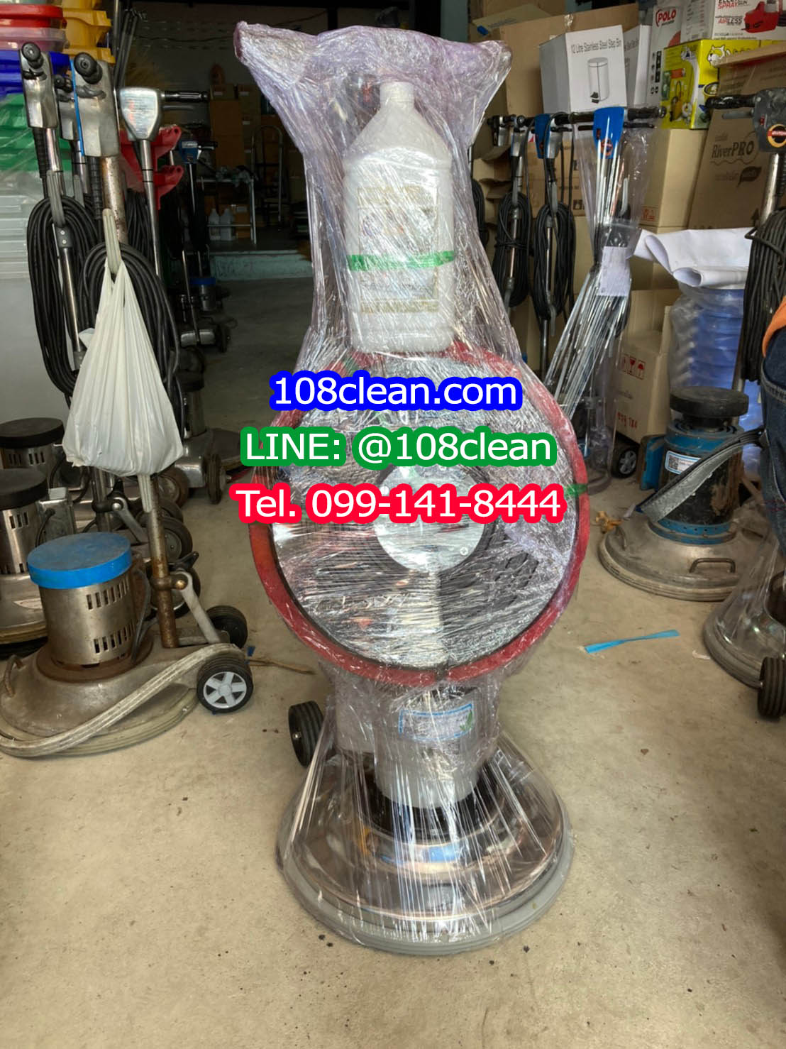 เครื่องขัดพื้น OK 175 RPM 18 นิ้ว