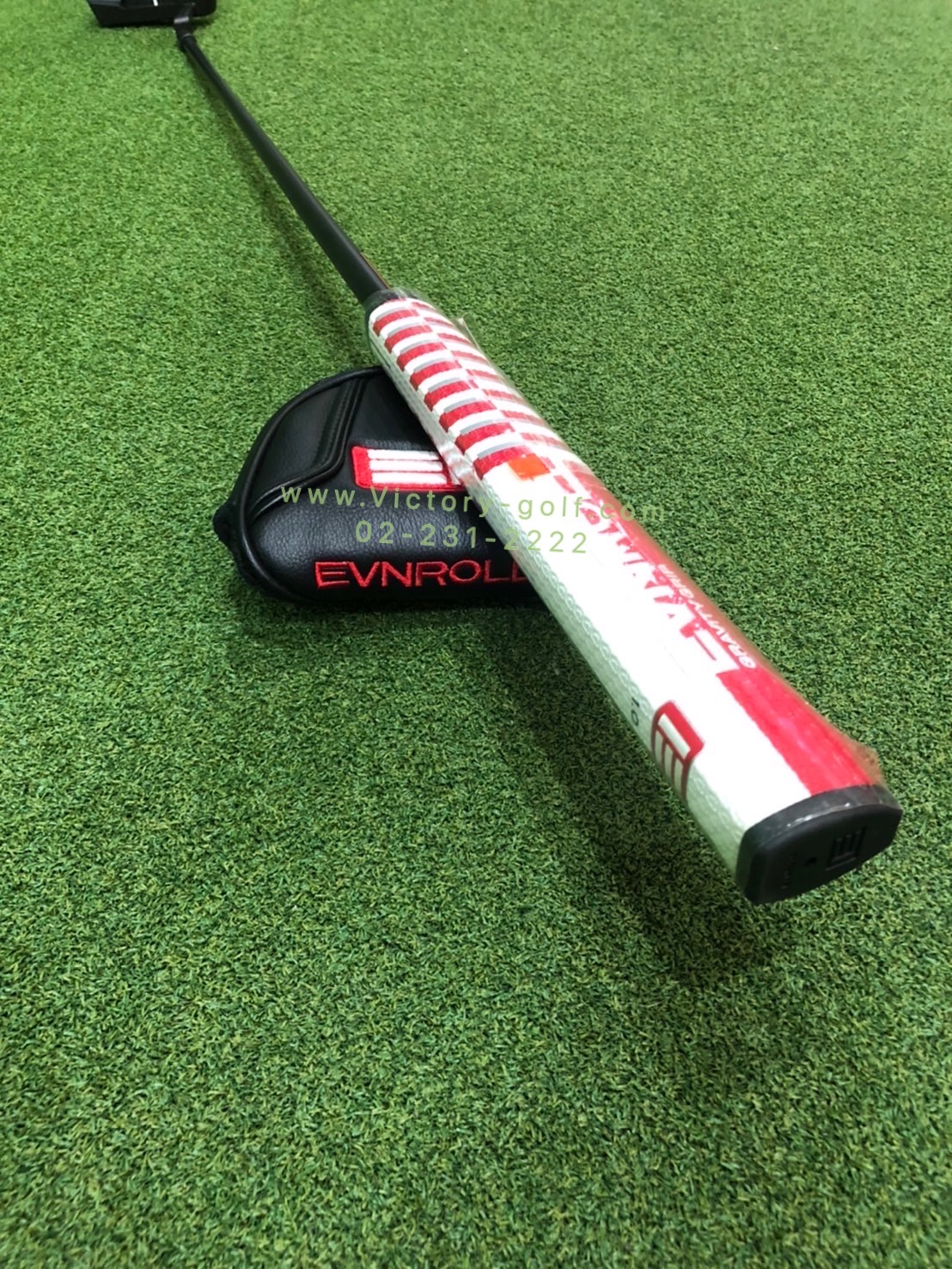 Putter EVNROLL ER5V Black 34” (Short Plumber Neck)