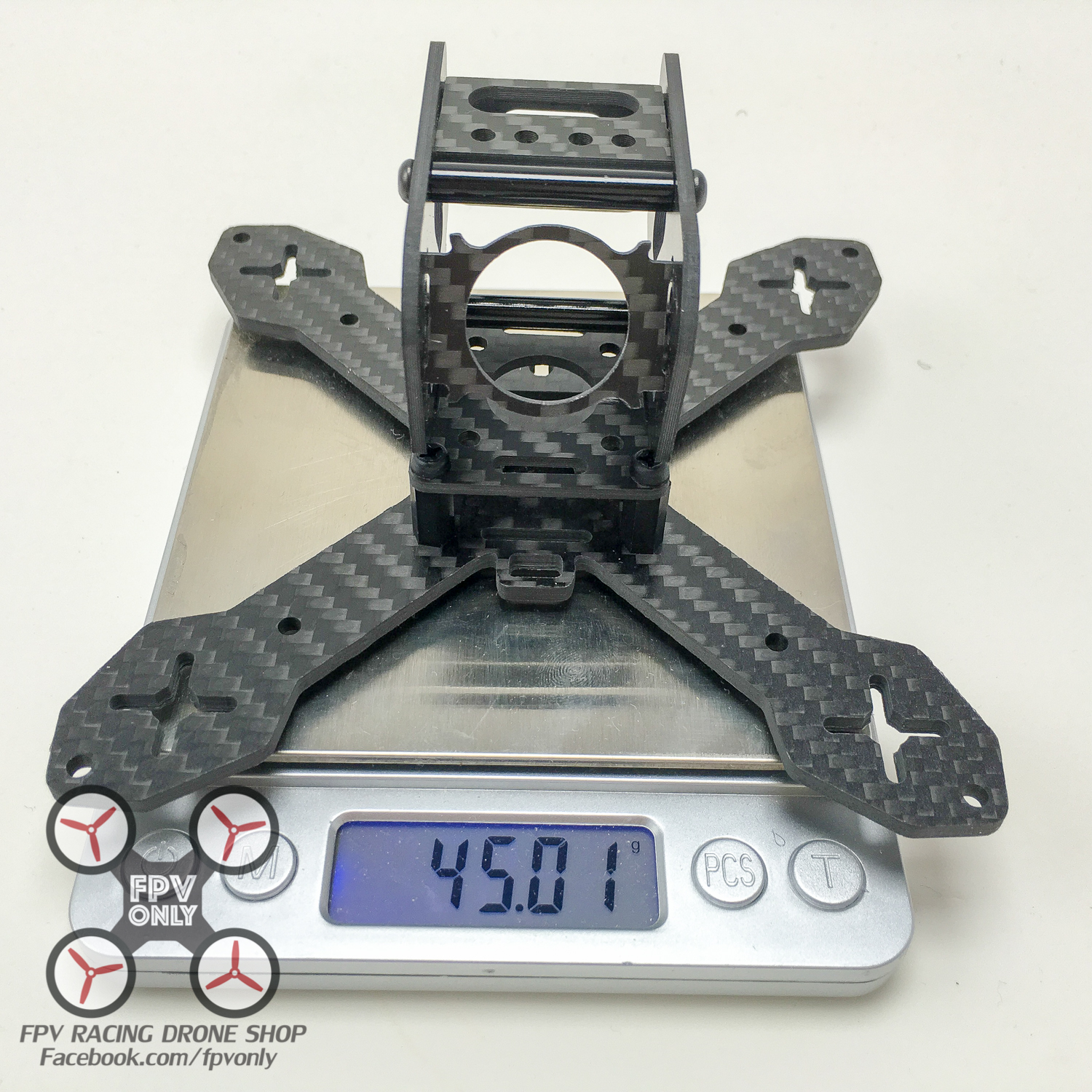 [43] X130 (3K Carbon) Frame FPV racing Drone เฟรมโดรนซิ่ง