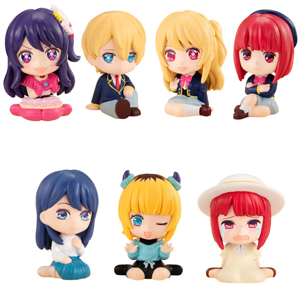 Bandai (ครบ Set 7 กล่อง) RIRAKOTTO Oshi No Ko 4570117914843 (Figure)