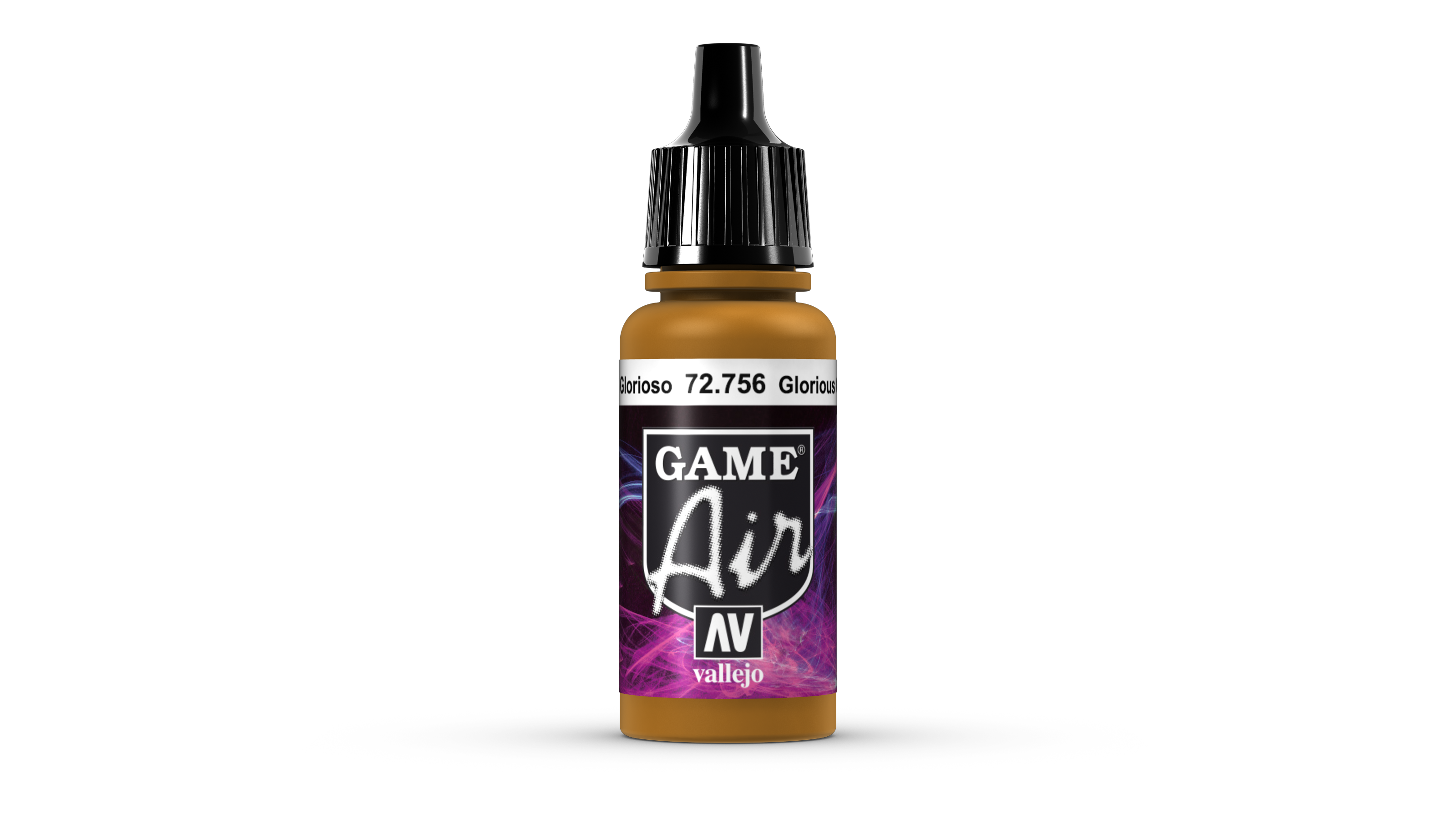 Vallejo Game Air 72.756 Glorious Gold 17 ml 8429551727563 (สี)