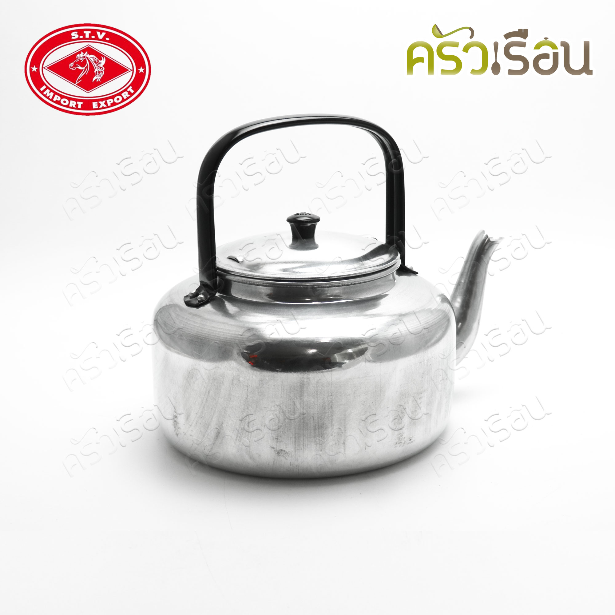 ตราหัวม้า STV กาต้มน้ำ หูเหล็ก 20 ซม. กาหูหิ้ว กาน้ำชา กาน้ำ