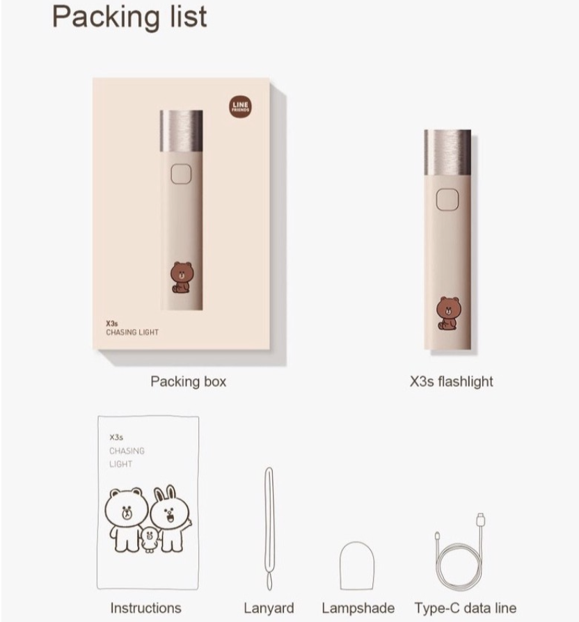 Xiaomi ไฟฉาย Solove X3s -- Line Friend