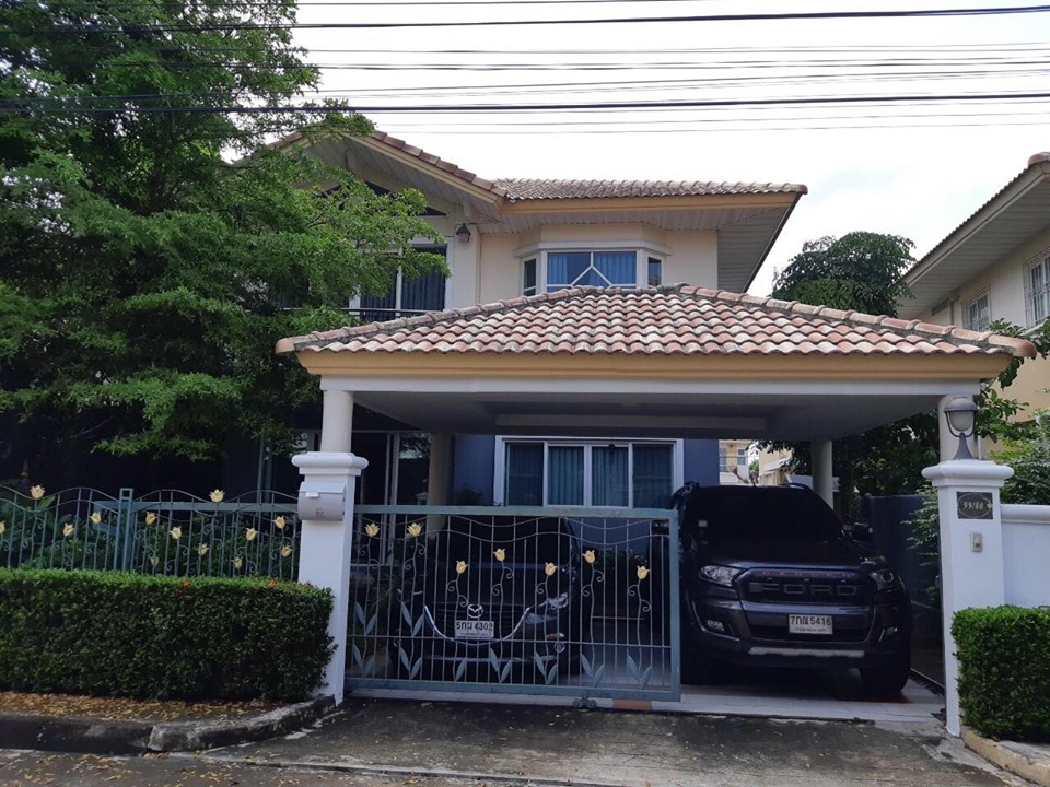 ขายบ้านเดี่ยว 2 ชั้น หมู่บ้านศุภาลัย พาร์ควิลล์ (รหัสทรัพย์ 2019192) ถ.สะพานนนทบุรี-บางบัวทอง ต.ลำโพ อ.บาวบัวทอง จ.นนทบุรี