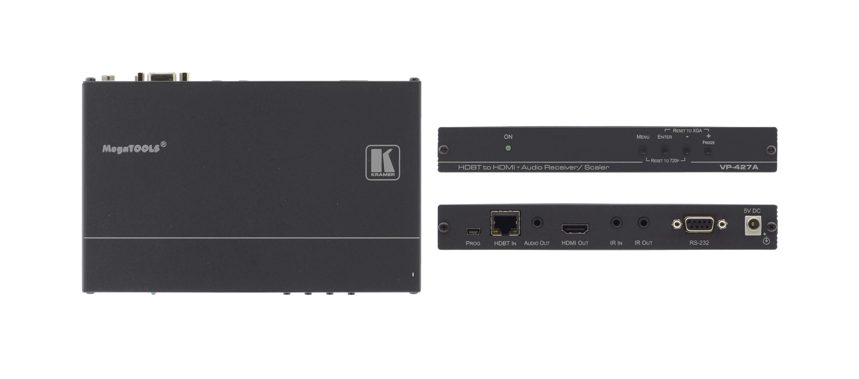 Kramer VP-427A HDBaseT to HDMI & Audio ProScale™ Receiver/Scaler
