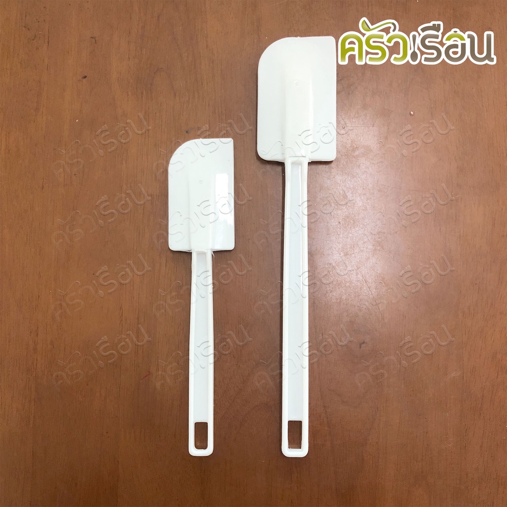 M-WELL Silicone Spatula, plastic handle, 2 sizes available, price per piece, PT616 PT617