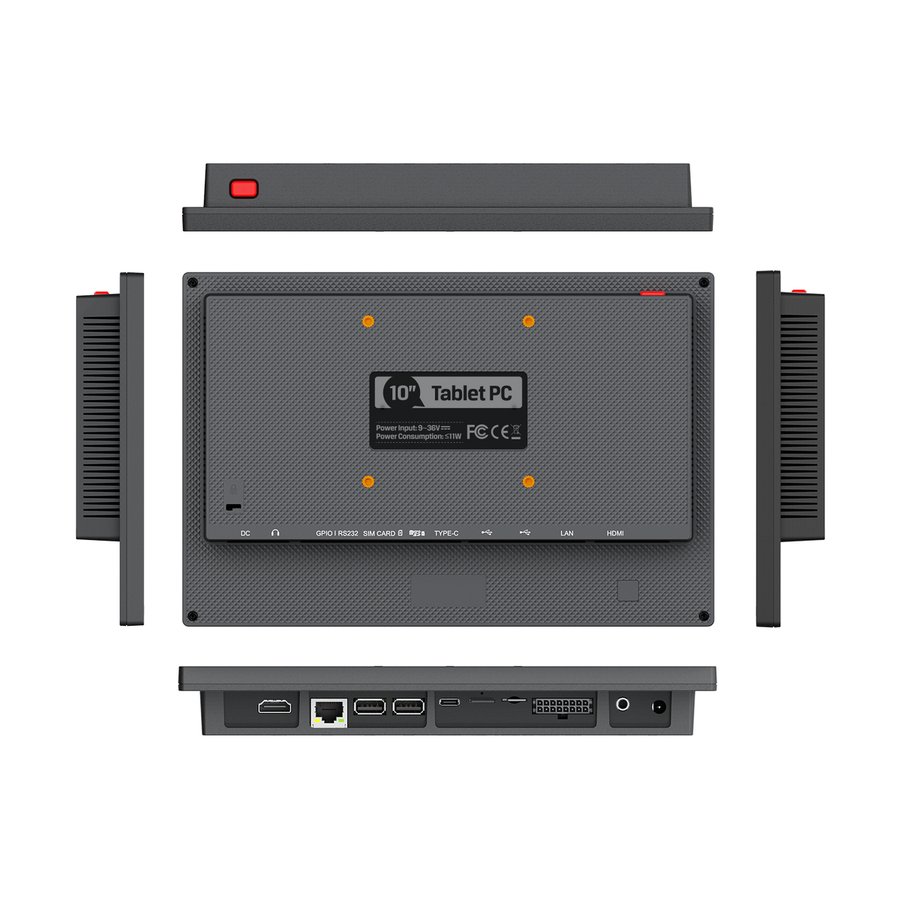 Lilliput PC-1010R 10.1" Android 10.0 Panel PC WITH ROCKCHIP PROCESSOR