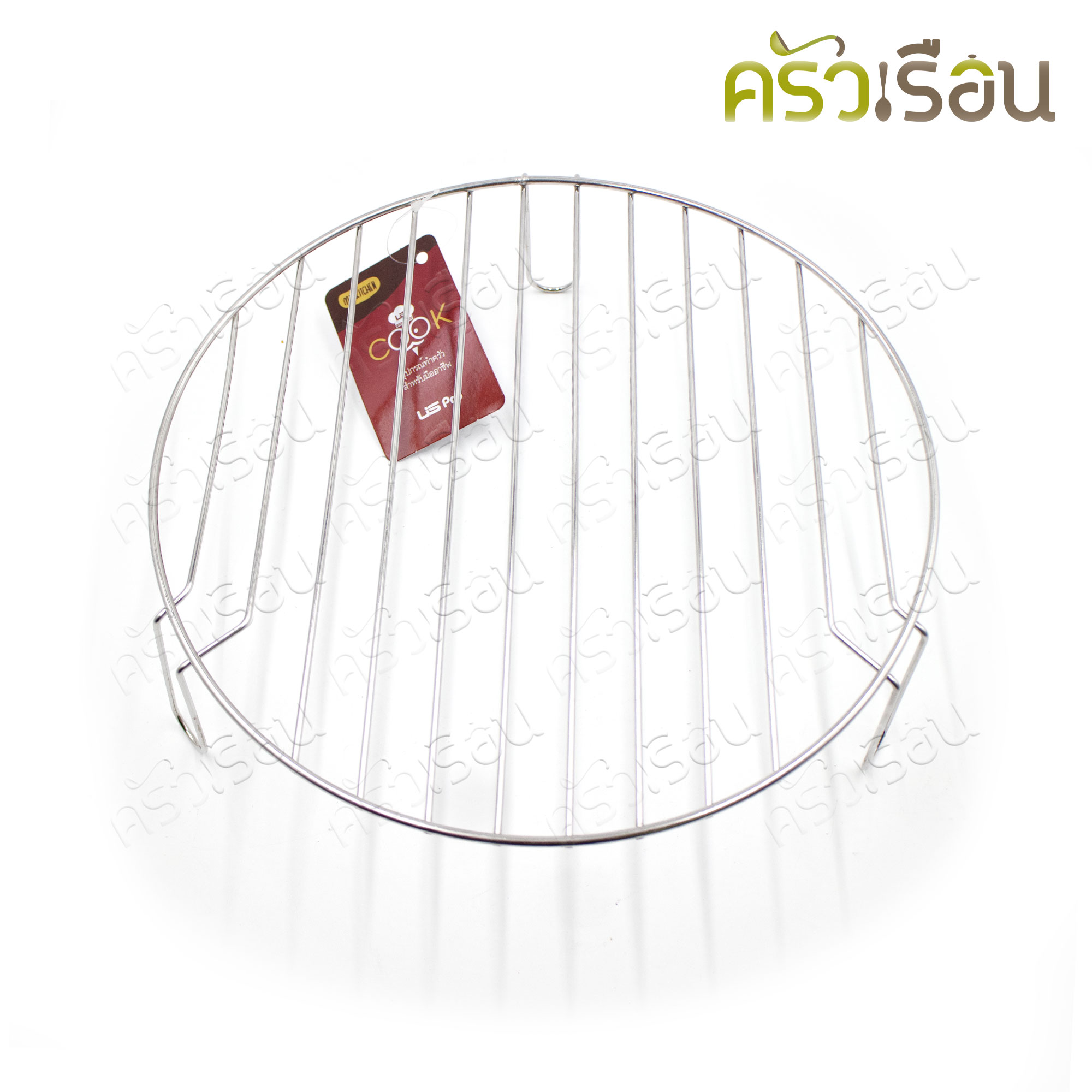 US ตะแกรง วงกลม สเตนเลส มีขา ø27 x 8 ซม. TKL-27 ตะแกรงพัก