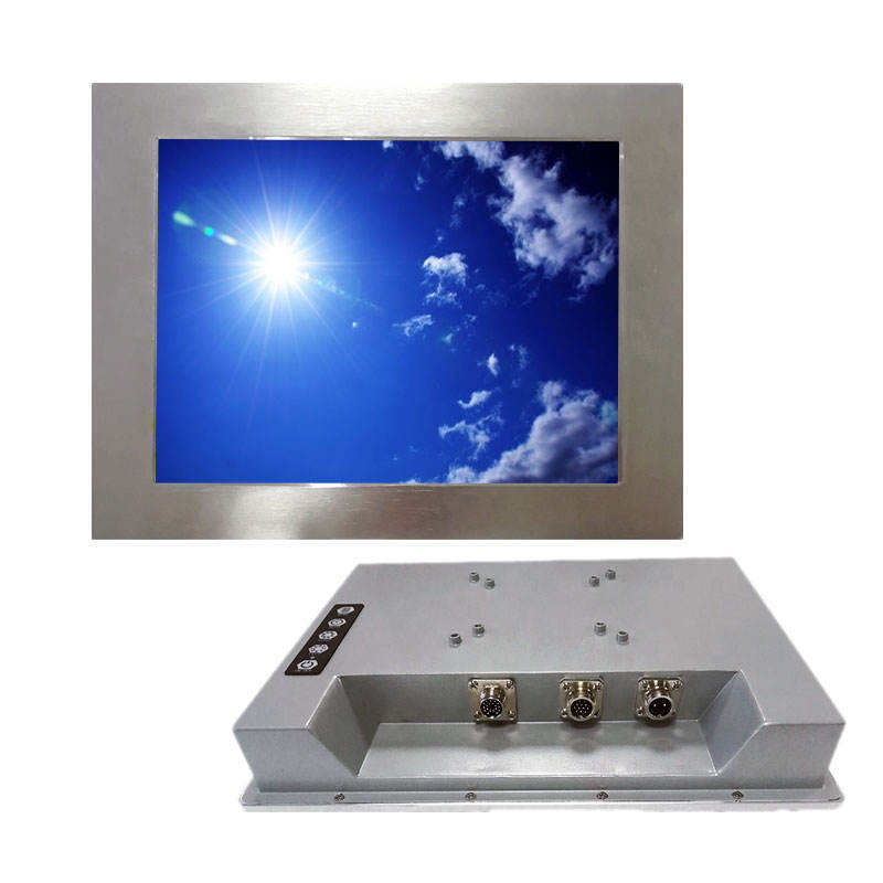 จอภาพ Sihovision รุ่น SL12W: 12 นิ้ว Full IP65 Waterproof Resistive Touch Screen ความสว่าง 1500 Nits