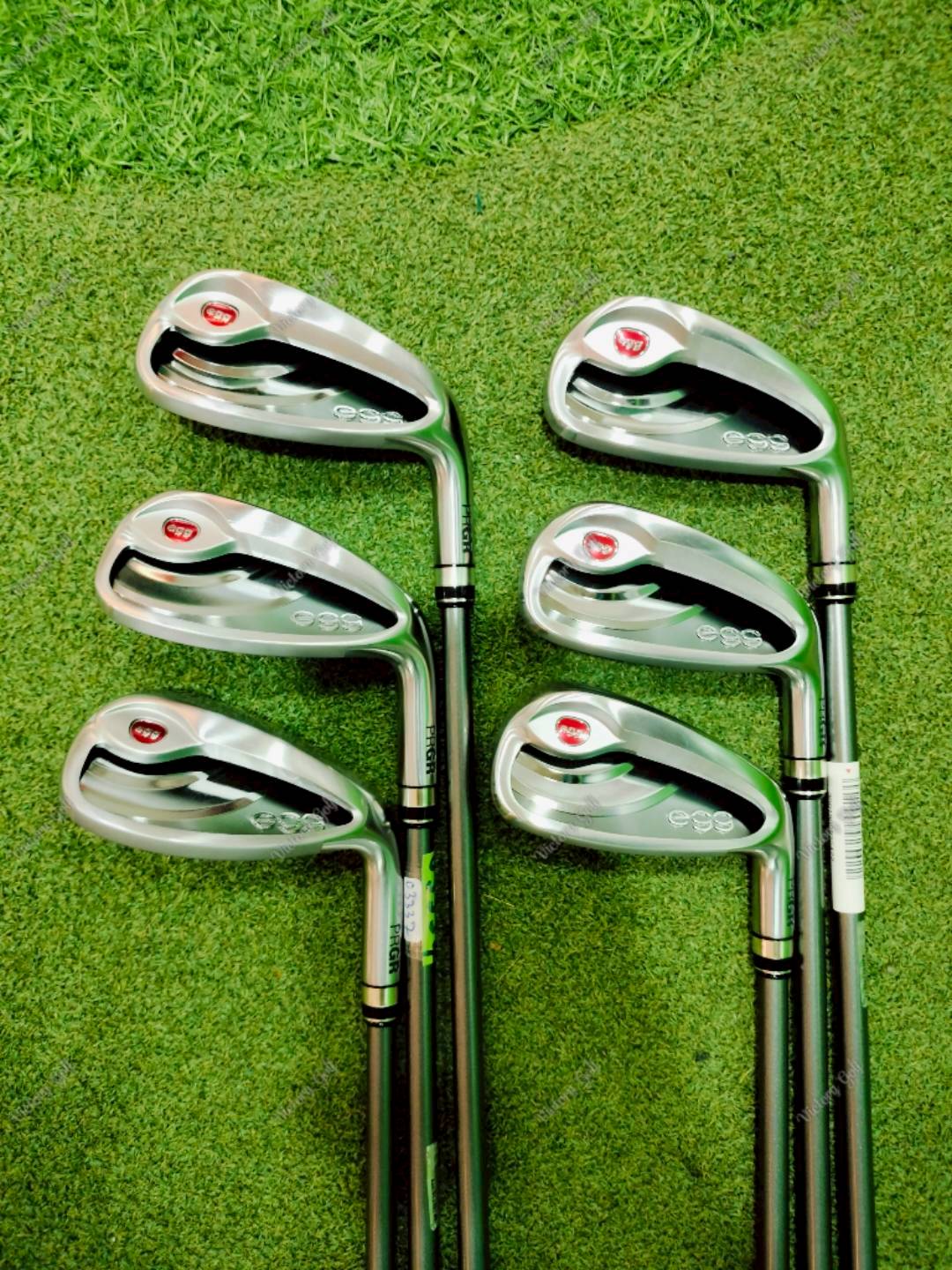 Iron set PRGR egg ( 7-9 Pw,Aw,Sw ) ( 6 pcs. ) ( M-30/L /TQ: 4.0 ) ladies 40g. ปี2019