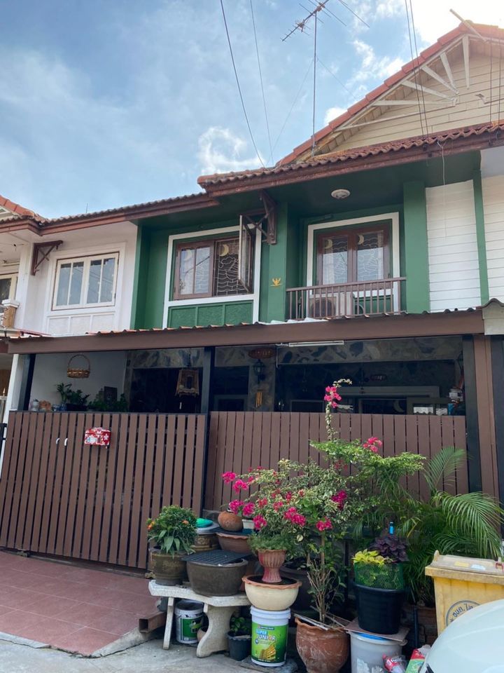 ขายทาวน์เฮ้าส์ 2 ชั้น หมู่บ้านพฤกษา10 บ้านกล้วย-ไทรน้อย (รหัสทรัพย์ 2020131 ) ต.ไทรน้อย อ.ไทรน้อยจ.นนทบุรี