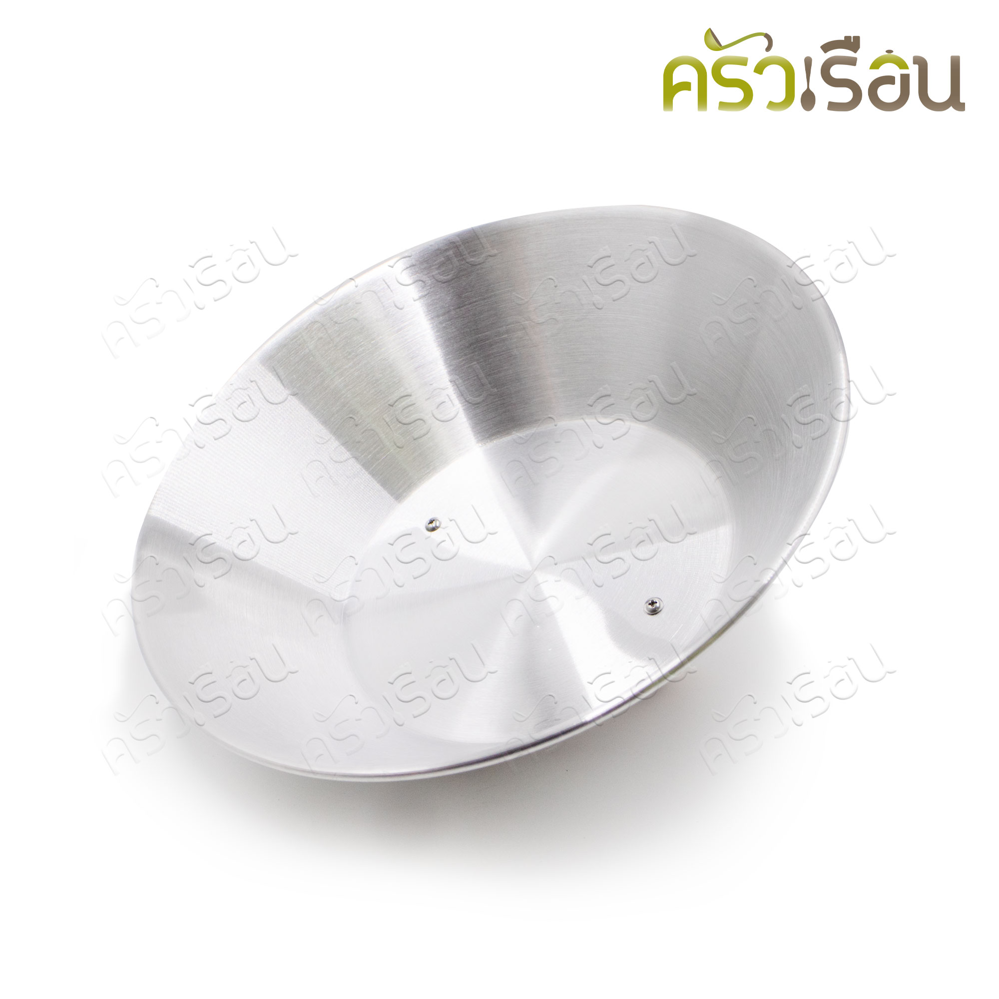 US aluminium lid, wooden handle, 33 cm. LID-33