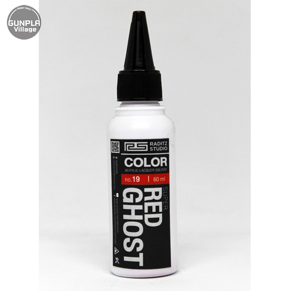 Raditz Studio RS NO19S Super Red Ghost 60 ml (Ghost Series) RSNO19SSRG60 8858878600198 (สี)