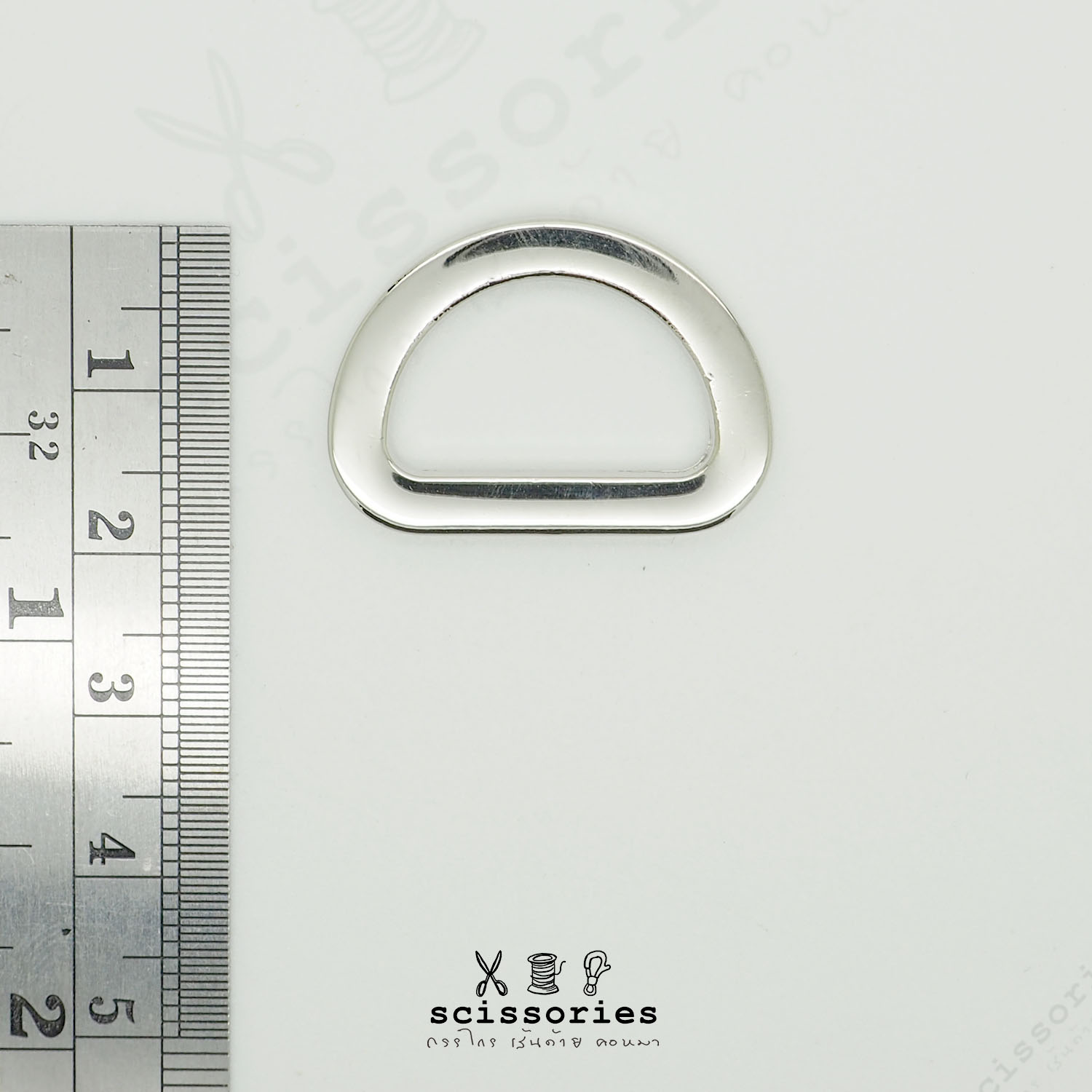 ตัวดี 5 หุน สีเงิน/2ตัว