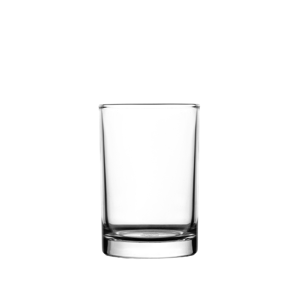 LUCKY GLASS [ยกโหล=12ใบ] แก้วน้ำ 8 ออนซ์ / 230 ml. LG-103208A (34) Catering Tumbler TD 6.5 x BD 6.0 x H 9.8 cm.
