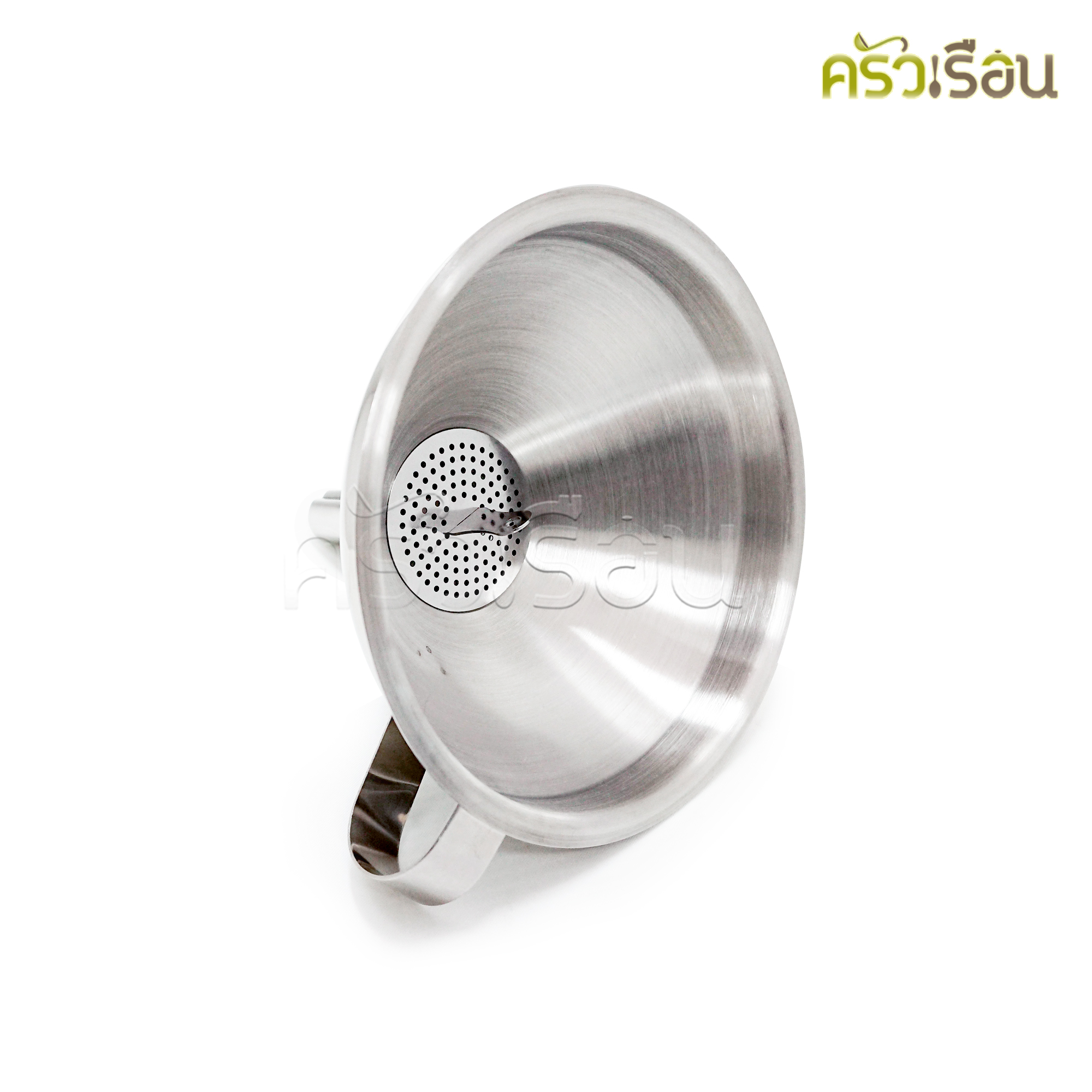 US กรวยกรอกน้ำ กรองน้ำมัน 12 ซม. สเตนเลส 201 OF-12