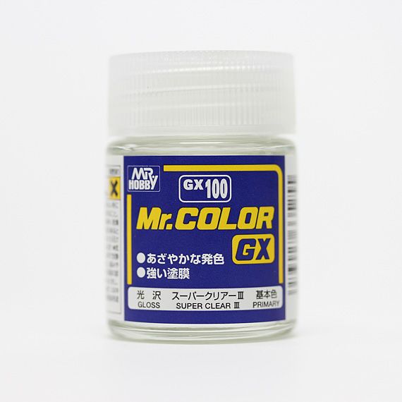 MR.COLOR GX100 Super Clear III Gloss Mr. Hobby 4973028335255
