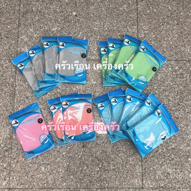 ราคาต่อชิ้น ผ้าขาวบาง รุ่น limited edition 74 x 116 ซม. ไม่เย็บขอบ