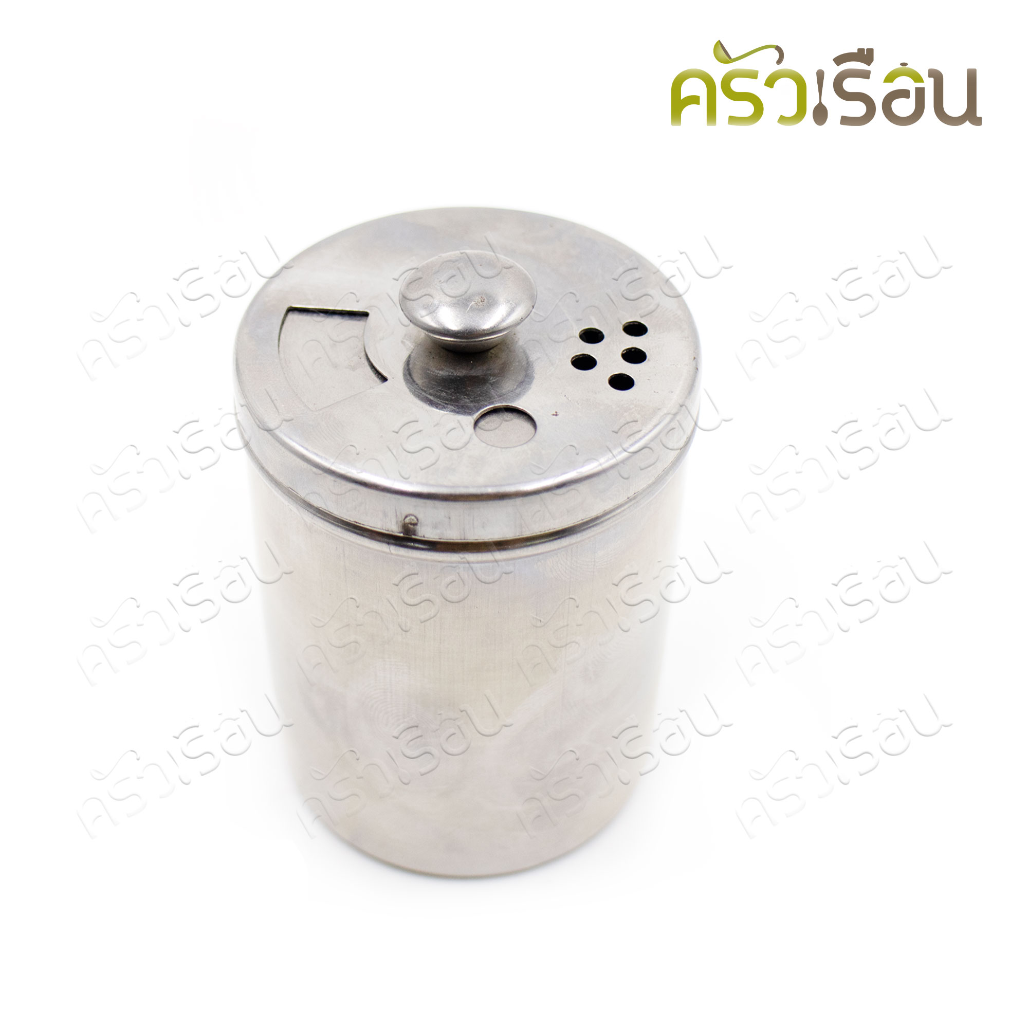 กระปุกโรยเครื่องปรุง สเตนเลส 5.5 x 7 ซม. กระปุกพริกไทย