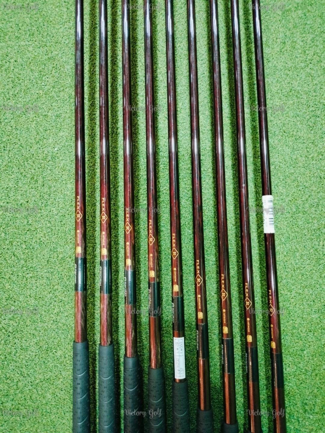 Iron set Maruman MAJESTY Toughest Maraging 3-9 (*ขาดเหล็ก7) Pw Aw Sw