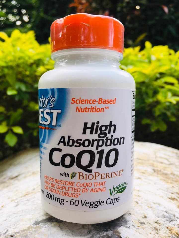 Doctor's Best High Absorption #Coq10 (200 mg), with bioperine 60 caps