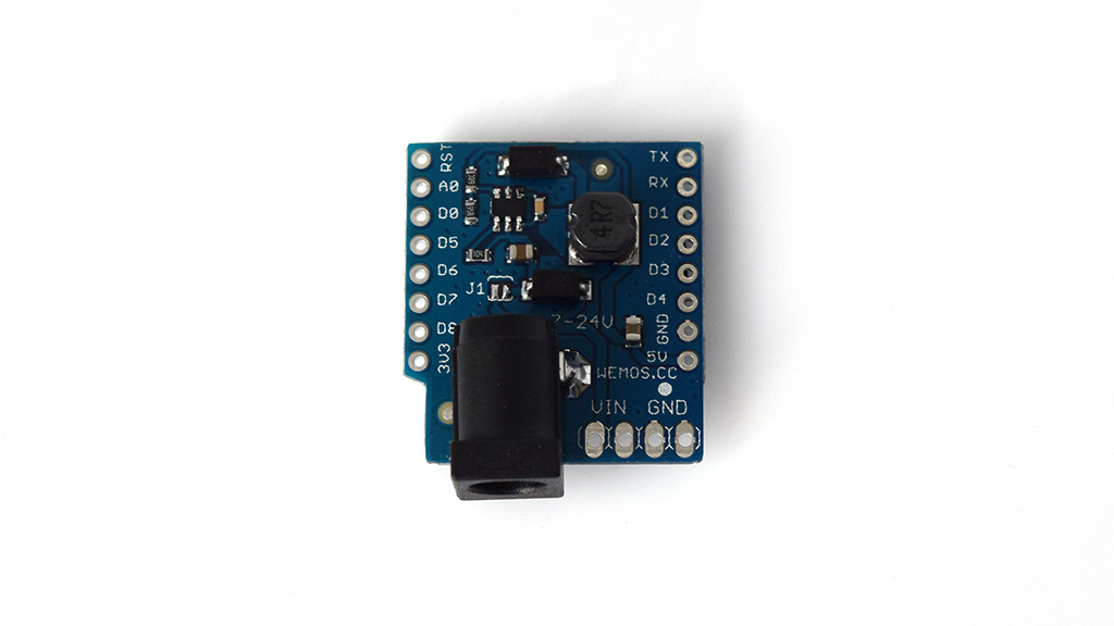 DC Power Shield V1.0.0 for WEMOS D1 mini