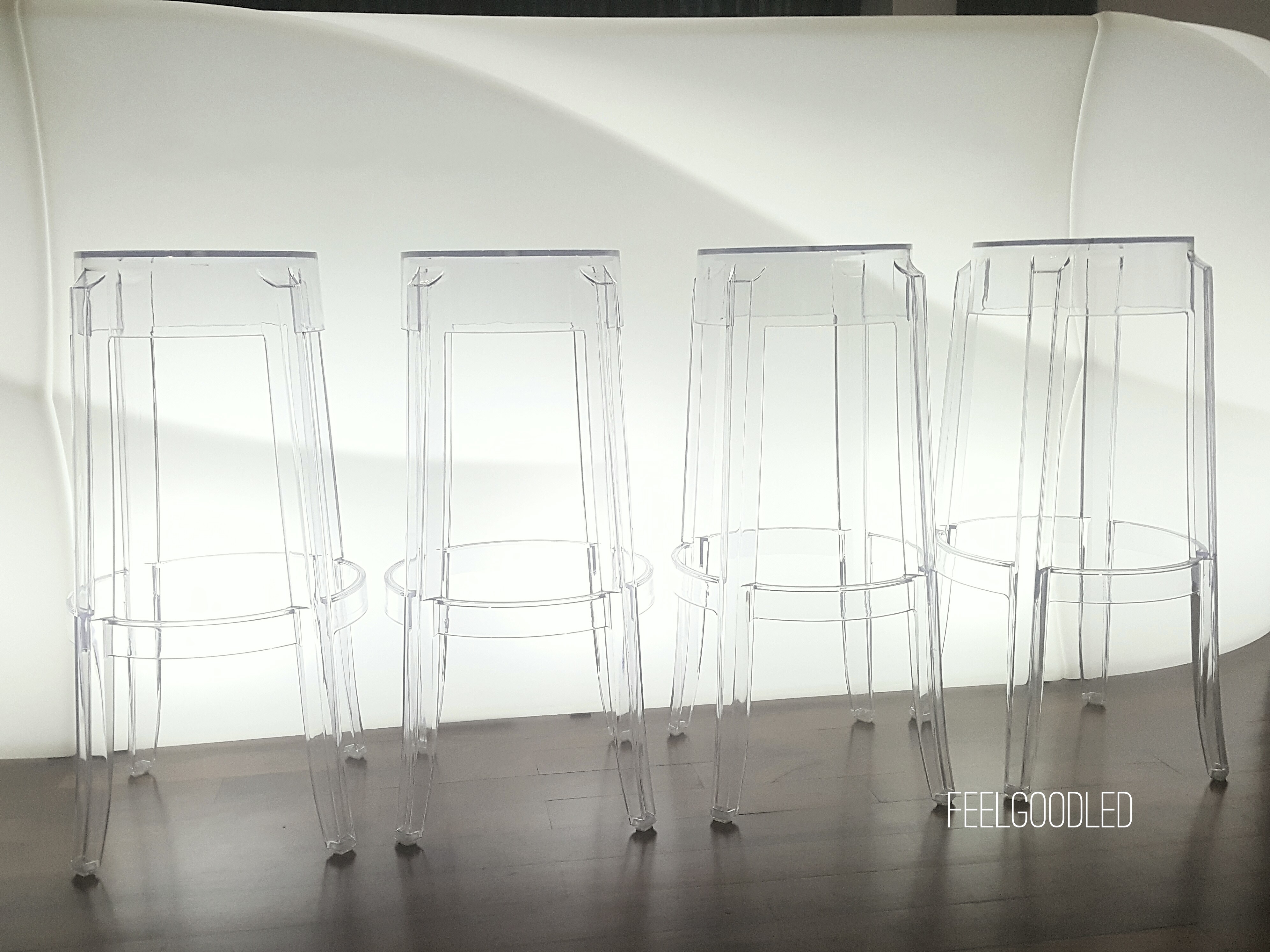 RENT/ให้เช่า: Replica ghost stool เก้าอี้สตูลใส