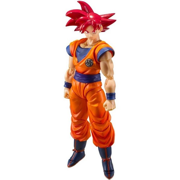 Bandai S.H.Figuarts Super Saiyan God Son Goku - Saiyan God of Virute 4573102661234 (Action Figure)