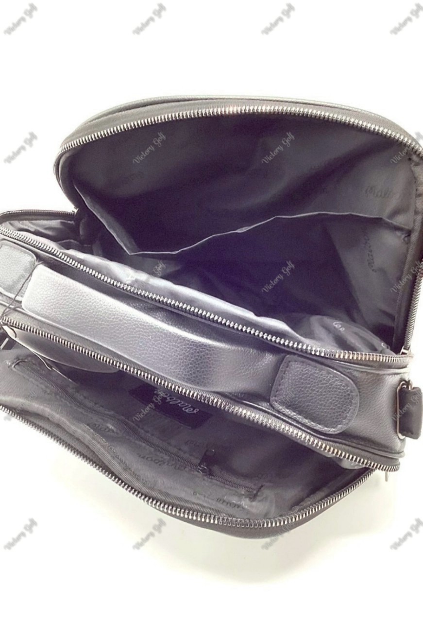 Pouch bag Malbon (+Strap) PU material Black Color