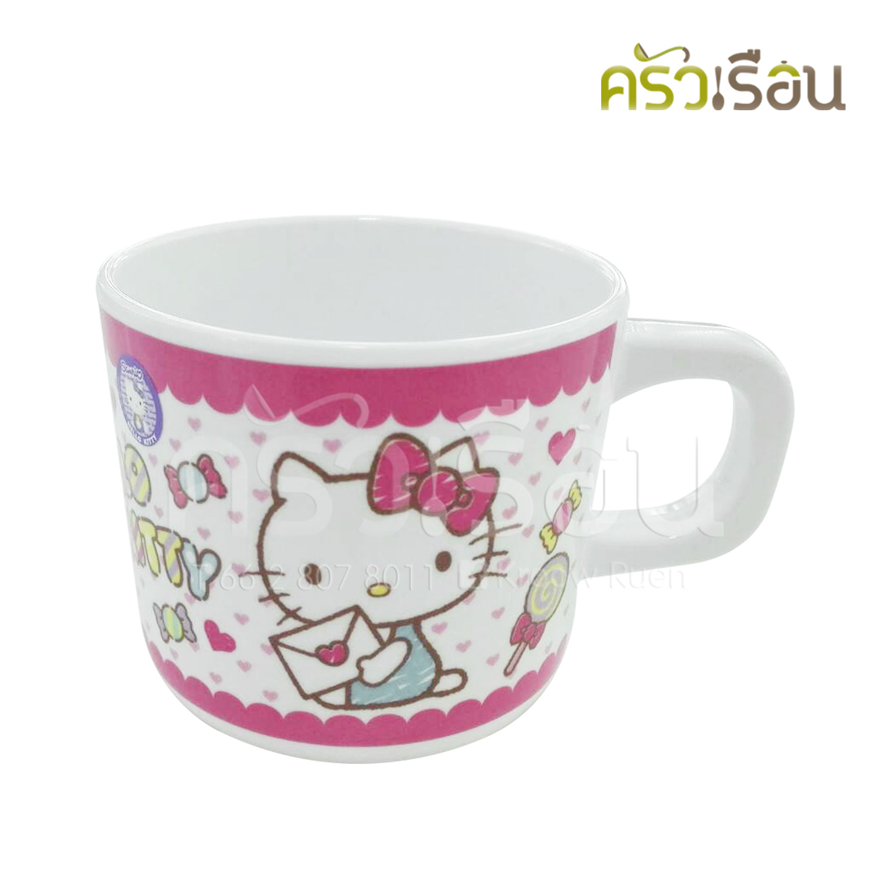 Superware ถ้วยหู คิตตี้ แคนดี้ Kitty Candy C634-3