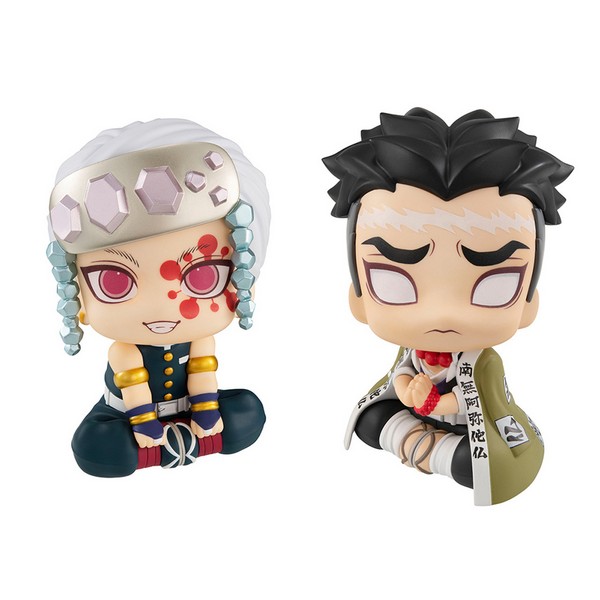 Megahouse Look Up Series : Demon Slayer Tengen Uzui & Gyomei Himejima (With Gift) 4535123833434 (Figure)
