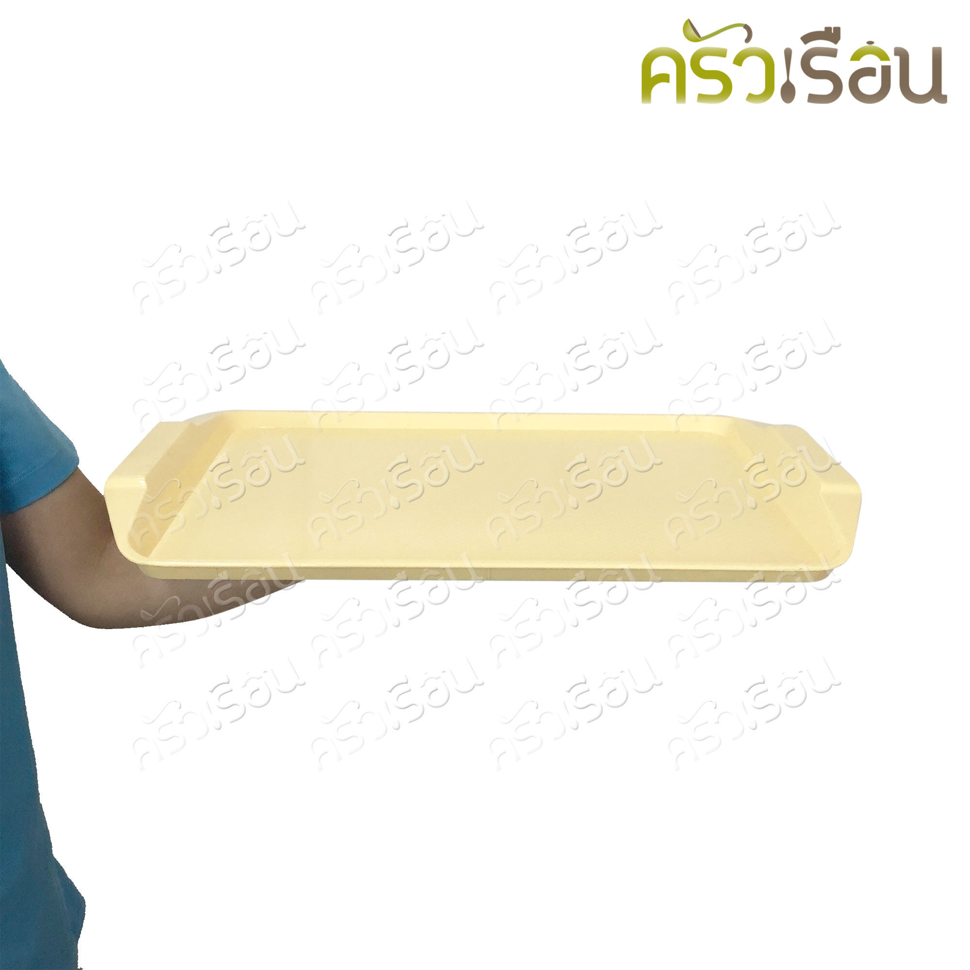 Figures [ราคาต่อใบ] T129 ถาดเสิร์ฟ พลาสติก abs เกรด A 13" x 20" ตราฟิกเกอร์ ถาด ถาดพลาสติก