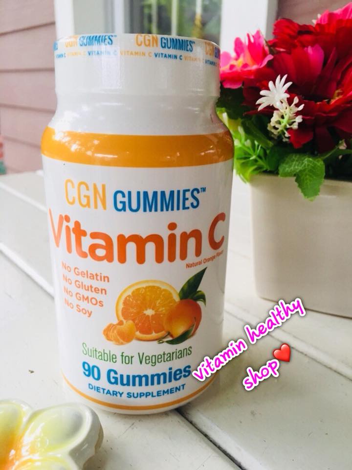 California Gold Nutrition, Vitamin C Gummies, Natural Tangerine Flavor, Vegetarian, 90 Gummies