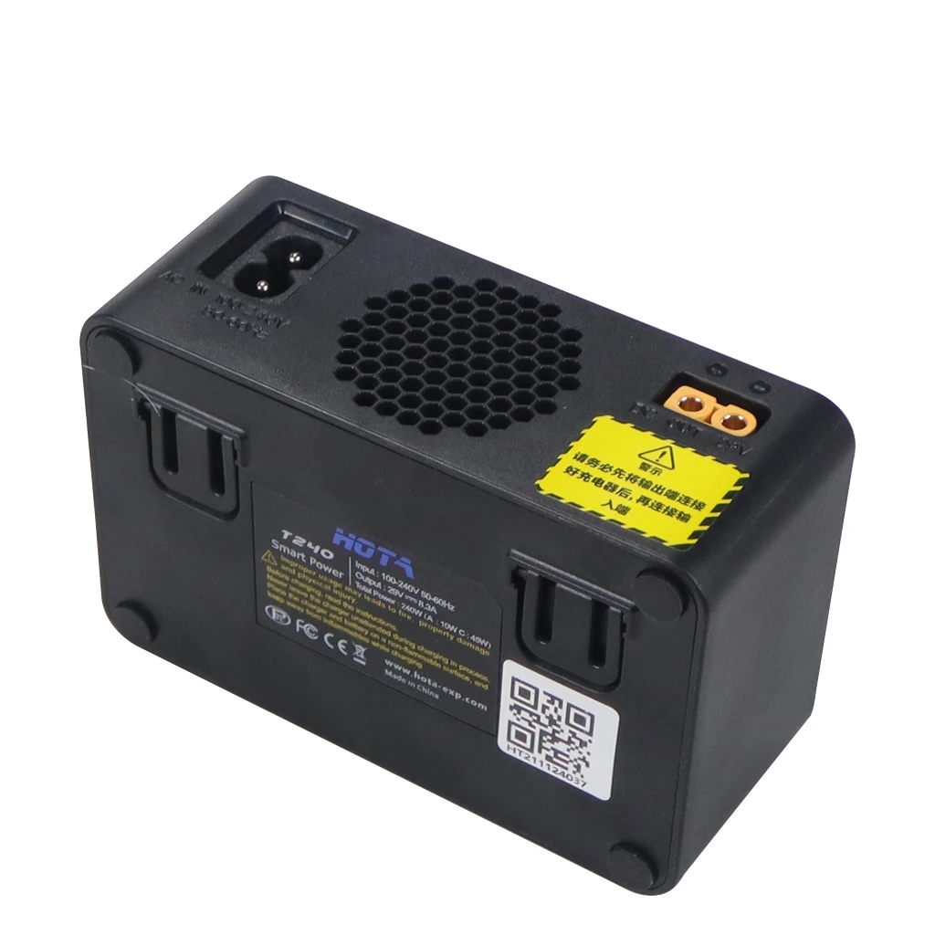 เครื่องชาร์จ HOTA P6 DC600W 15AX2 DC Dual ช่อง Smart Charger Discharger T240 AC100-240V USB-C