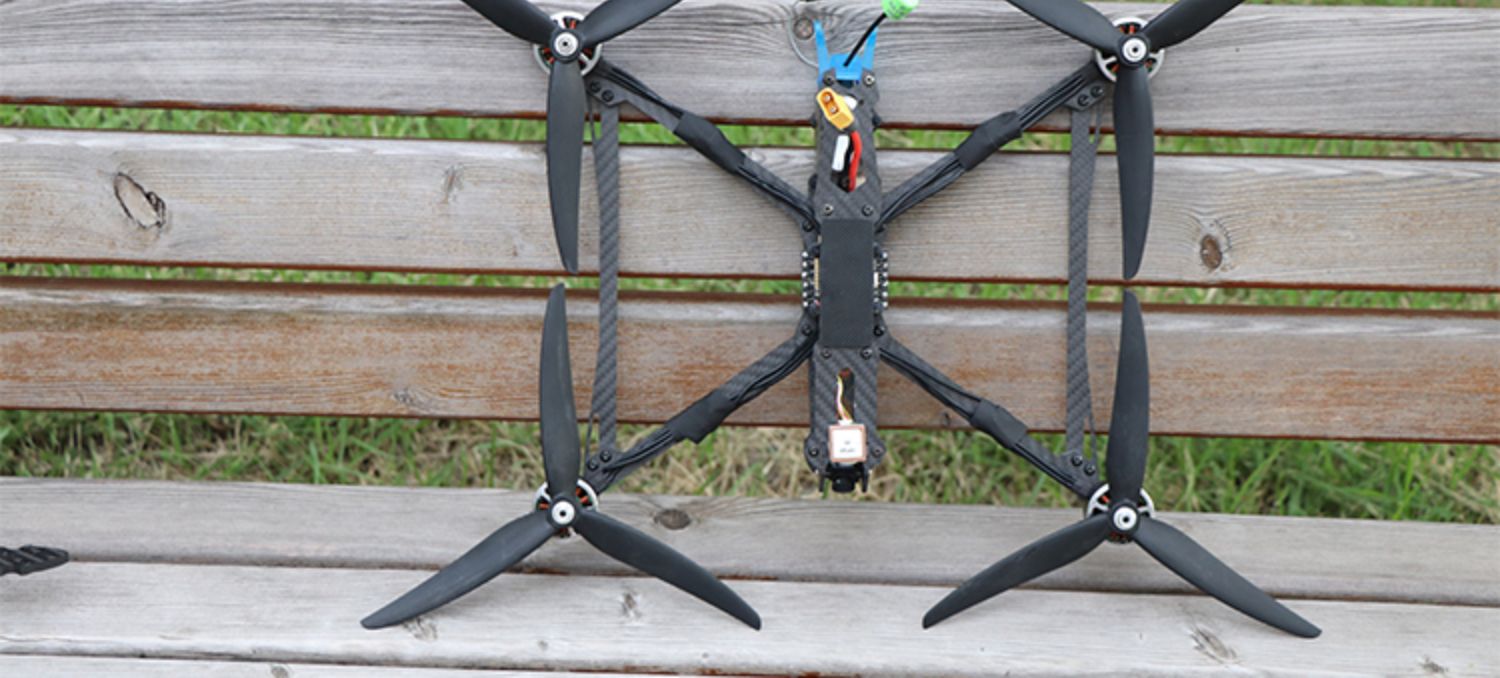 [52] Frame MARK4 V2 10นิ้ว FPV RACING Drone เฟรม ใบ 10นิ้ว อุปกรณ์โดรน Drone